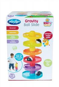 img 3 attached to Playgro 6386390 Jerry'S Gravity Ball Slide For Toddlers - Fun & Engaging Playtime Activity!