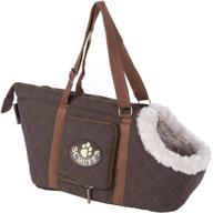 🐾 scruffs wilton pet carrier: stylish brown carrier for your beloved pet логотип