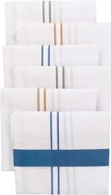 img 3 attached to Handkerchiefs Cotton S4S Daily Hankies Men's Accessories , Handkerchiefs