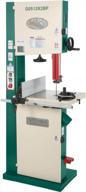 grizzly industrial g0513x2bf - 17" 2 hp extreme-series bandsaw with cast-iron trunnion & foot brake micro-switch logo