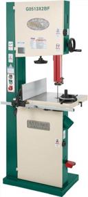 img 4 attached to Grizzly Industrial G0513X2BF - 17" 2 HP Extreme-Series Bandsaw With Cast-Iron Trunnion & Foot Brake Micro-Switch