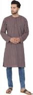 skavij men's handloom cotton kurta indian ethnic wear yoga top logo