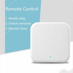 img 2 attached to Upgrade Your Smart Home Security: The HARFO Wi-Fi Gateway Bridges Bluetooth And Wi-Fi For Keyless Entry Electronic Door Locks, G2 Hub For APP Lock Series