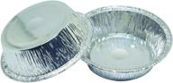 convenient and eco-friendly: mystar 4's pack of 70 disposable aluminum foil mini pie/tarts baking cups логотип