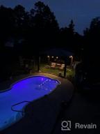 img 1 attached to Enhance Your Pool And Pond Experience With LOFTEK Submersible LED Lights - Waterproof, Color Changing And Remote Controlled (8 Pack) review by Rico Posley