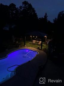 img 8 attached to Enhance Your Pool And Pond Experience With LOFTEK Submersible LED Lights - Waterproof, Color Changing And Remote Controlled (8 Pack)
