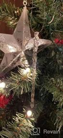 img 5 attached to 36 стеклянных сосулек для рождественской елки - Зимние украшения Klikel - Набор включает 18 4-дюймовых и 18 6-дюймовых подвесных украшений