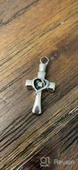 img 1 attached to ⛪ Norya Stainless Steel Memorial Pendant Cross Urn Necklace for Ashes - Cremation Jewelry review by Justin Ritter