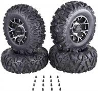 upgrade your off-road experience with massfx kt tire and pit viper black rims wheel & tire kit logo