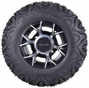 img 2 attached to Upgrade Your Off-Road Experience With MASSFX KT Tire And Pit Viper BLACK Rims Wheel & Tire Kit