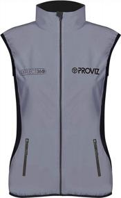 img 4 attached to Stay Visible And Safe With Proviz Women'S Reflect360 Running Vest