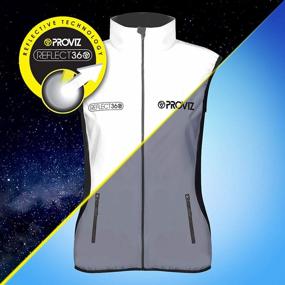 img 2 attached to Stay Visible And Safe With Proviz Women'S Reflect360 Running Vest