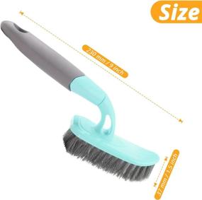 img 3 attached to Sihuuu Cleaning Scrubber Ergonomic Bristles