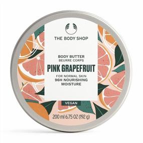 img 4 attached to Body Shop Pink Grapefruit Body Butter, 6.75Oz - Moisturizing Skin Care Cream (Pack Of 1) - Improved Packaging