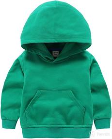 img 4 attached to ZiweiStar Toddler Hoodies Sweatshirt Pullover Apparel & Accessories Baby Girls best: Clothing