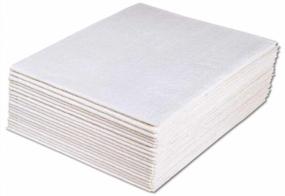 img 2 attached to 100 Pack Of 40'' X 48'' White 2-Ply Tissue Avalon Papers 214 Drape Sheets
