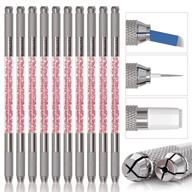 permanent aluminum ergonomic microblading supplies for personal care enhancement logo