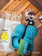 img 1 attached to Light Up Kids' Garden Clogs - Non-Slip Slip-On Sandals With LED For Boys And Girls, Lightweight And Comfortable review by Jessica Edwards