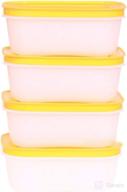 🥶 tupperware freezermates 4-piece small low set for optimal freezing логотип