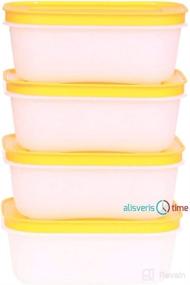 img 2 attached to 🥶 Tupperware FreezerMates 4-Piece Small Low Set for Optimal Freezing