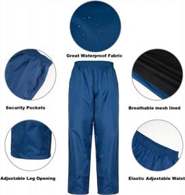 img 2 attached to Waterproof And Lightweight Rain Gear For Men And Women - Ourcan Rain Suits Ideal For Golf, Fishing, Hiking - Breathable Jacket And Pants