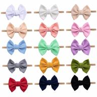 headbands elastic stretches toddler accessories baby care logo