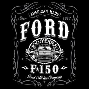 img 2 attached to Hooded Ford F-150 Long 👕 Sleeve Shirt for Men by Tee Luv