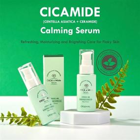 img 3 attached to Dermal Cicamide Face Serum: Hydrating, Calming Redness, And Trouble Relief For Sensitive Oily Skin With Ceramide And Centella Asiatica Extracts - 50Ml