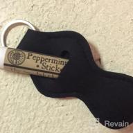 img 1 attached to Chapstick Holder Keychain Cute Design Neoprene Lip Balm Keychain Holder… review by Trevor Palmer