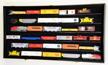 securely display & protect your ho scale model train collection with uv cabinet wall rack logo