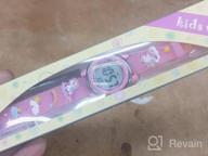 img 1 attached to Best Gift For Kids: Upgrade 3D Cute Unicorn Cartoon LED Watch With 7 Color Lights, Alarm & Stopwatch - Ages 3-10! review by Sherry Peterson