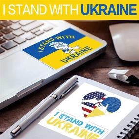 img 2 attached to Ukraine Bumper Sticker Support Luggage