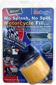 img 1 attached to 🏍️ McCuff Twin Motorcycle Fill and Tank Protector: Suitable for All Standard Motorcycles, ATVs, Scooters, HotRods, Boats and More