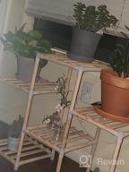 img 1 attached to Get Organized With A Multifunctional Plant Stand For Indoor And Outdoor Décor - Perfect For Every Room In Your Home! review by Curby Alston