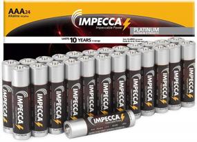img 1 attached to Get Ultimate Power And Performance With IMPECCA Platinum Series AAA Batteries - 24 Pack