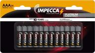 get ultimate power and performance with impecca platinum series aaa batteries - 24 pack logo