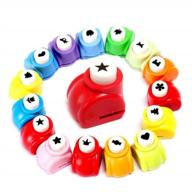 🎨 loveinusa punch craft set, 10 pack hole punch shapes scrapbooking supplies - perfect for crafting & fun projects logo