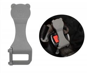 img 4 attached to USA-Made EZTOTZ Bear Buddy: Lightweight Car Seat Unbuckle Assist Tool For Babies & Toddlers - Essential Car Accessories For School Drop-Offs