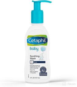 img 4 attached to Cetaphil Baby Soothing Wash: Paraben Free, Hypoallergenic, Colloidal Oatmeal, 5oz - Ideal for Dry Skin