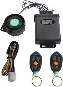 img 3 attached to 🚲 BANVIE Motorcycle Security Alarm System: Remote Engine Start & Stop, Waterproof & High Voltage Protection
