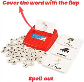 img 2 attached to Вовлеките своих детей в изучение английского языка с помощью BOHS Literacy Wiz - 60 прописных флеш-карт, забавная игра - идеальная развивающая игрушка для дошкольников