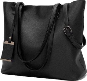 img 4 attached to Obosoyo Shoulder Satchel Messenger Handbags Women's Handbags & Wallets via Hobo Bags