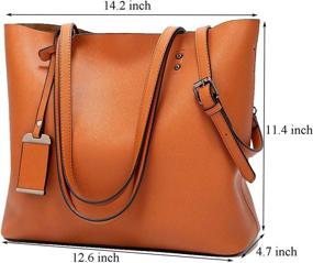 img 3 attached to Obosoyo Shoulder Satchel Messenger Handbags Women's Handbags & Wallets via Hobo Bags