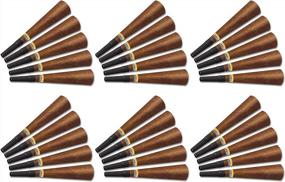 img 1 attached to Pack Of 100 Beistle 9-Inch Cigar Horns For Parties And Events