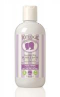 totlogic sulfate free bubble bath for kids & baby, 8 oz - calming lavender, natural, gentle & hypoallergenic with antioxidants & botanicals, paraben-free phthalate-free no sulfates logo