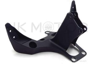 img 1 attached to HONGK- Motorcycle Upper Stay Cowl Bracket Fairing Bracket for 2002-2003 YZF-R1, Black [B01C0SV03K]