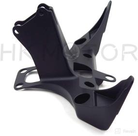 img 3 attached to HONGK- Motorcycle Upper Stay Cowl Bracket Fairing Bracket for 2002-2003 YZF-R1, Black [B01C0SV03K]