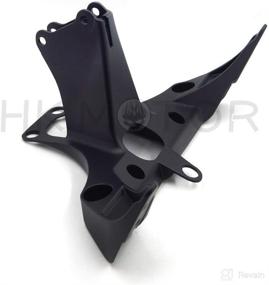 img 4 attached to HONGK- Motorcycle Upper Stay Cowl Bracket Fairing Bracket for 2002-2003 YZF-R1, Black [B01C0SV03K]