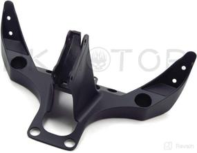 img 2 attached to HONGK- Motorcycle Upper Stay Cowl Bracket Fairing Bracket for 2002-2003 YZF-R1, Black [B01C0SV03K]