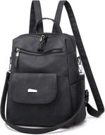 sibewora backpack anti theft convertible shoulder women's handbags & wallets ~ fashion backpacks logo